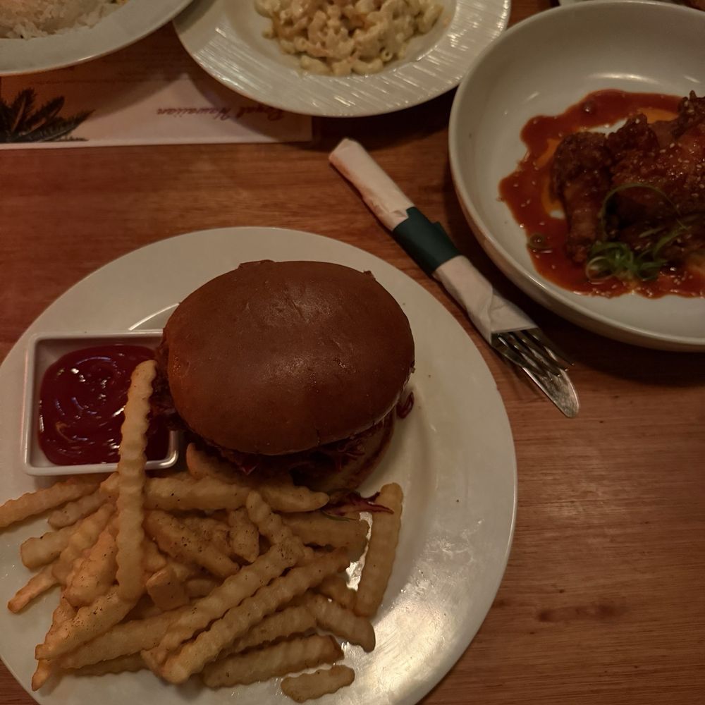 Fried Chicken Katsu Sandwich & Wings Fried Chicken Katsu Sandwich & Wings