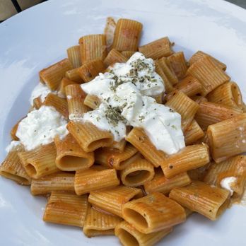 Chat American Grill - Spicy Rigatoni with Burrata - New American Near Me - Scarsdale, New York Chat American Grill - Spicy Rigatoni with Burrata - New American Near Me - Scarsdale, New York