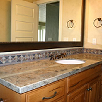 Precision Services of Utah - Edge: Mitered
Stone: Austral Juparana
Sink: Undermount Porcelain - General Contractors Near Me - Lehi, Utah Precision Services of Utah - Edge: Mitered
Stone: Austral Juparana
Sink: Undermount Porcelain - General Contractors Near Me - Lehi, Utah