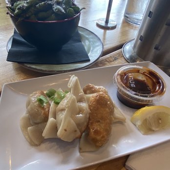 Ima Noodles - Shrimp & Scallion Dumplings - Ramen Near Me - Detroit, Michigan Ima Noodles - Shrimp & Scallion Dumplings - Ramen Near Me - Detroit, Michigan