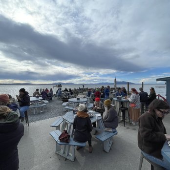 Taylor Shellfish Oyster Bar - The patio - Seafood Near Me - Seattle, Washington