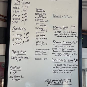 The Clam Box - Dessert menu - American Near Me - Brookfield, Massachusetts The Clam Box - Dessert menu - American Near Me - Brookfield, Massachusetts