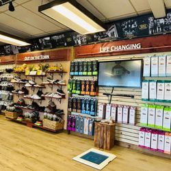 Beck's Shoes - Our "Life Changing" fit station -- free foot scan, Aetrex orthotics, and Superfeet insoles, with a trained team to dial in the fit.