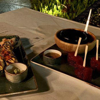 Kō - Ahi on the Rock and Spicy Tuna Roll - Seafood Near Me - Maui, Hawaii
