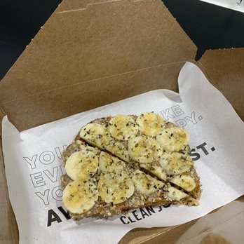 Clean Juice - Almond Butter Toast - Juice Bars & Smoothies Near Me - Glen Mills, Pennsylvania Clean Juice - Almond Butter Toast - Juice Bars & Smoothies Near Me - Glen Mills, Pennsylvania