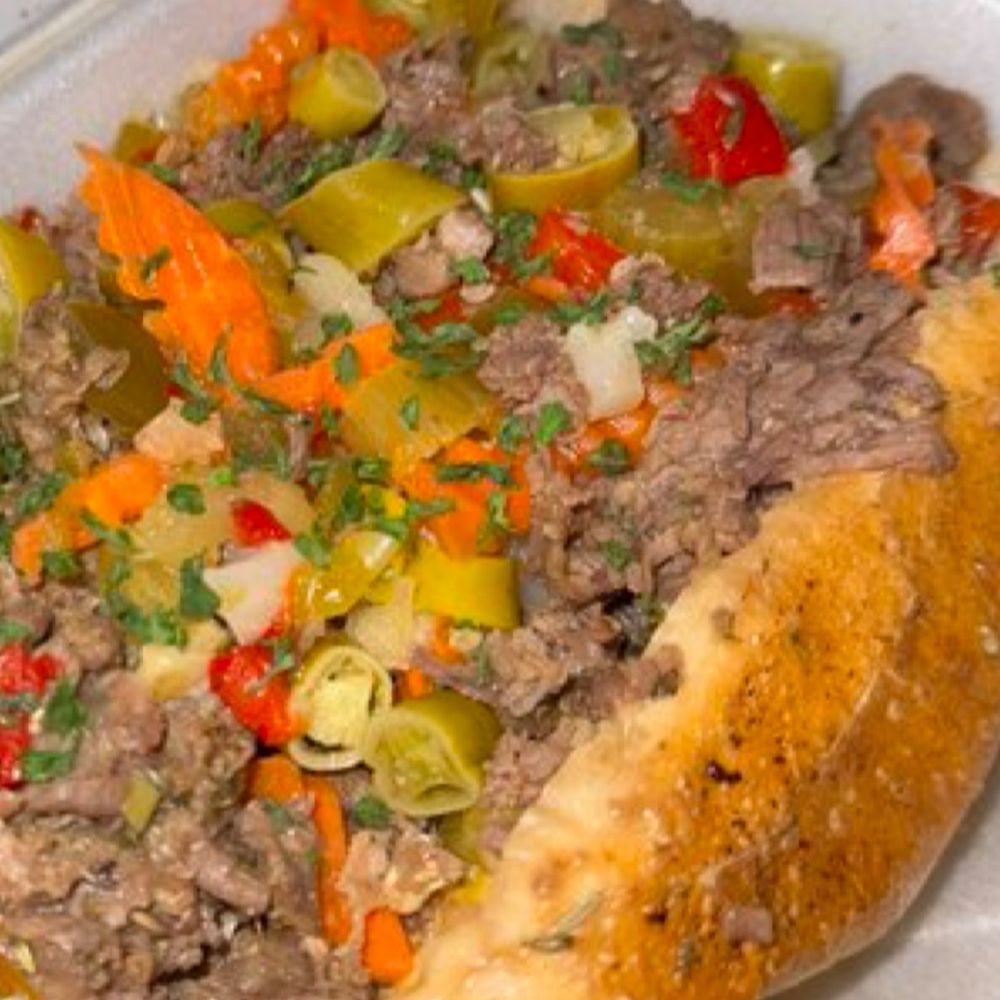 Shoagies - a sandwich in a styrofoam container - Burgers Near Me - McKinney, Texas