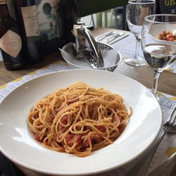 Spaghetti Factory - The pasta with marinara sauce