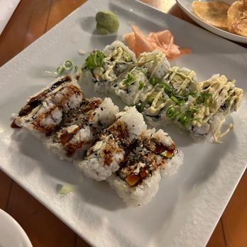Wasabi's Sushi - a plate of sushi - Sushi Bars Near Me - Nashville, Tennessee Wasabi's Sushi - a plate of sushi - Sushi Bars Near Me - Nashville, Tennessee