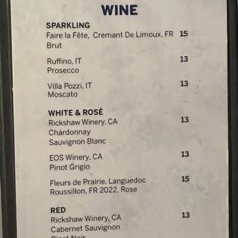 108 Drinks - Menu - Bars Near Me - Las Vegas, Nevada