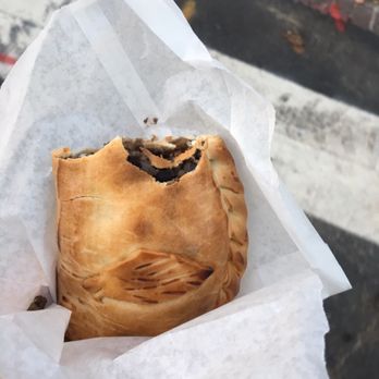 Julia's Empanadas - Chorizo empanada, very little chorizo inside - Empanadas Near Me - Washington, DC, District of Columbia Julia's Empanadas - Chorizo empanada, very little chorizo inside - Empanadas Near Me - Washington, DC, District of Columbia