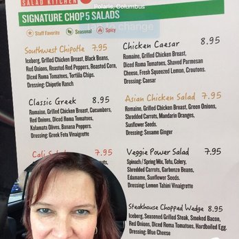 CHOP5 Salad Kitchen - A hint at the menu - seriously not sure how I added my pic to it! - Salad Near Me - Columbus, Ohio CHOP5 Salad Kitchen - A hint at the menu - seriously not sure how I added my pic to it! - Salad Near Me - Columbus, Ohio