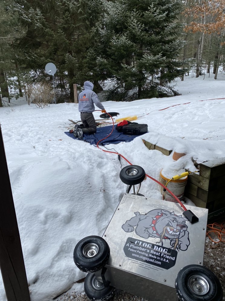 Slide of Hotshots Drain Cleaning