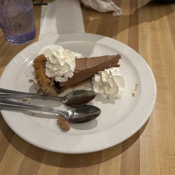 Greenside Cafe - Almond chocolate ganache pie - Beer Bar Near Me - Cedar Crest, New Mexico