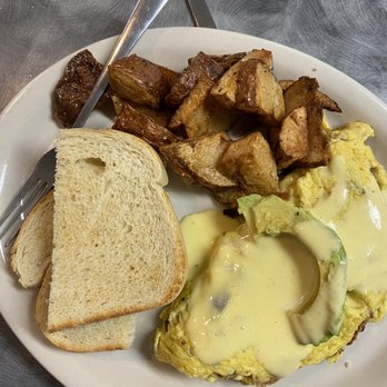 Sunset Grill - Omelet with hollandaise sauce added - American Near Me - Fredericksburg, Texas