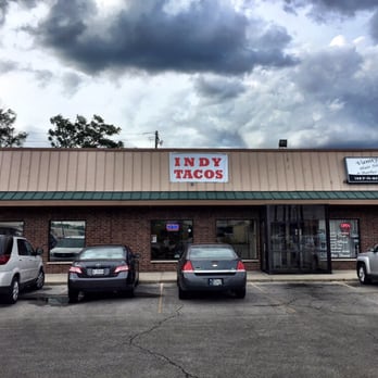 Indy Tacos - Very unassuming sign. Don't worry there is treasure inside!! - Mexican Near Me - Indianapolis, Indiana