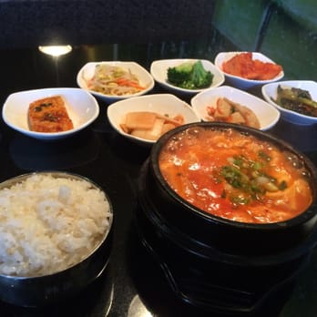 Korea House - I ordered soondubu with clams... I was really excited to eat this! The soup was full of broken clam shells FML! - Korean Near Me - Bothell, Washington Korea House - I ordered soondubu with clams... I was really excited to eat this! The soup was full of broken clam shells FML! - Korean Near Me - Bothell, Washington