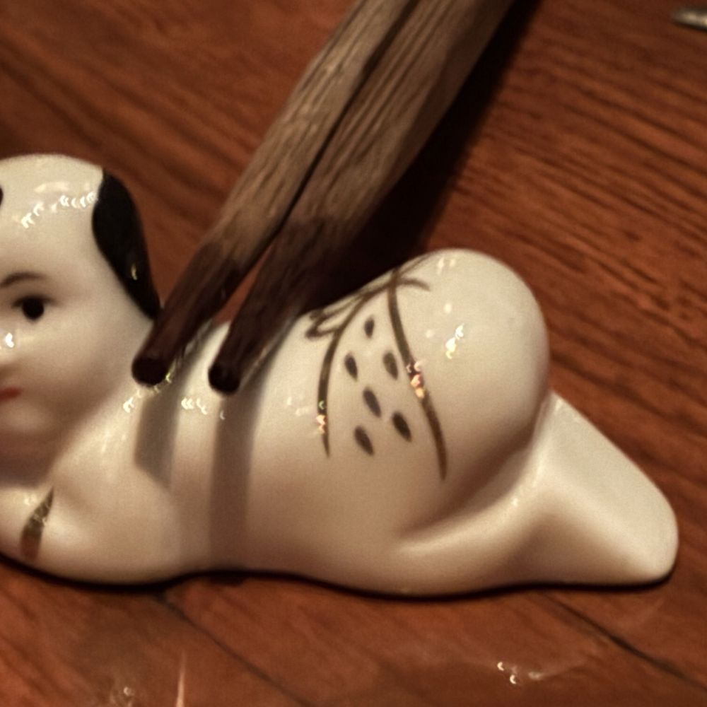 TAO Chicago Restaurant - Chopsticks holder. Lol - Pan Asian Near Me - Chicago, Illinois