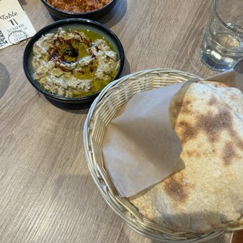 Reem’s - Muhammara and baba ghanouj with fresh puffy pita - Bakeries Near Me - San Francisco, California Reem’s - Muhammara and baba ghanouj with fresh puffy pita - Bakeries Near Me - San Francisco, California