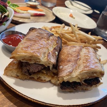 Old Brea Chop House - Filet mignon sandwich was melt in your mouth good! Get the lunch $20 deal! - Steakhouses Near Me - Brea, California