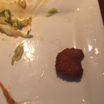 Red Lobster - Hair strand tangled and trap inside the shrimp. Disgusting. - Seafood Near Me - Vallejo, California Red Lobster - Hair strand tangled and trap inside the shrimp. Disgusting. - Seafood Near Me - Vallejo, California