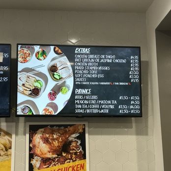 Rooster & Rice - Menu - Thai Near Me - Irvine, California