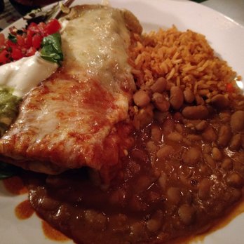 El Charro Cafe - Chimi with carne seca - Tacos Near Me - Tucson, Arizona