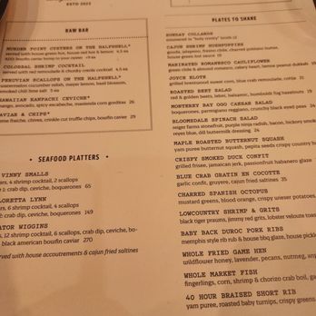 Joyce - Menu - Southern Near Me - Los Angeles, California Joyce - Menu - Southern Near Me - Los Angeles, California