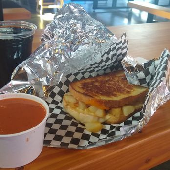 Grilla Cheese - Veggie Grilla + tomato soup combo - Burgers Near Me - Clackamas, Oregon