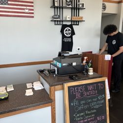 Main street cafe - Counter area and specials