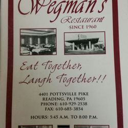 Wegman's Reeser Restaurant