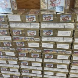 Boxes of Salt water taffy, to go or ship home
