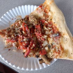 Richie B's - Veggie no olives which I'm tearing into