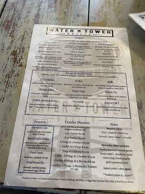 Menu photo 5 The Water Tower Grille Adairsville, GA Menu photo 5 The Water Tower Grille Adairsville, GA