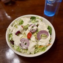 Bert's Wooden Indian - Side Salad with Ranch