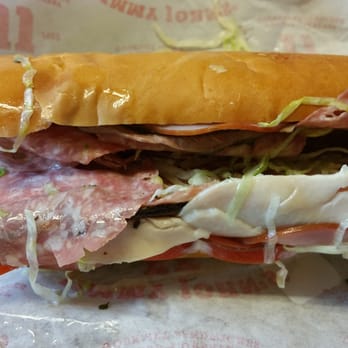 Jimmy John's - a sub sandwich on a wrapper - Sandwiches Near Me - Shelbyville, Indiana Jimmy John's - a sub sandwich on a wrapper - Sandwiches Near Me - Shelbyville, Indiana