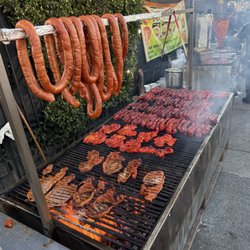 Food cooked right in front of you