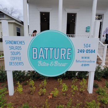 Batture Bites & Brew - Sign - Desserts Near Me - Jefferson, Louisiana