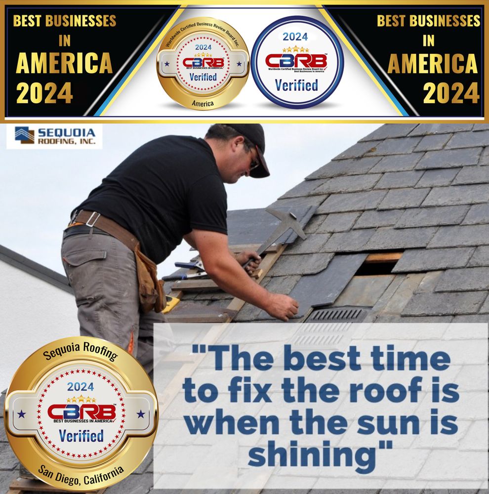 Slide of Sequoia Roofing