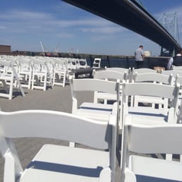 Wedding event at the pier.