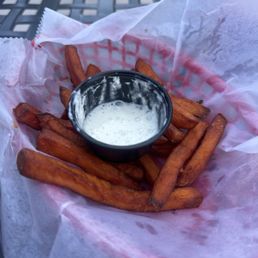 sweet potato fries, so good sweet potato fries, so good