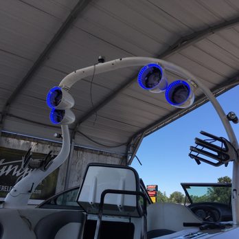 Dfm Car Stereo - Rgb led color changing tower speakers, these Wetsound's tower speakers are the loudest on the lake! - Car Stereo Installation Near Me - Lakeport, California Dfm Car Stereo - Rgb led color changing tower speakers, these Wetsound's tower speakers are the loudest on the lake! - Car Stereo Installation Near Me - Lakeport, California