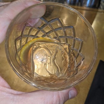 The Gallant Goat - Logo pressed into the jumbo ice cube. - Cocktail Bars Near Me - Dalton, Georgia The Gallant Goat - Logo pressed into the jumbo ice cube. - Cocktail Bars Near Me - Dalton, Georgia