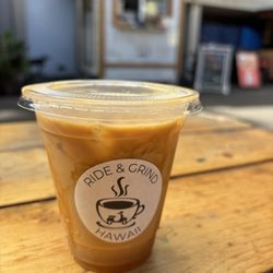 Ride and Grind Cafe - Banana bread latte