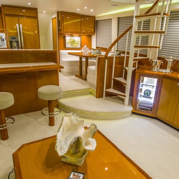 Walker Interiors - 72' viking Main Salon - Interior Design Near Me - San Diego, California Walker Interiors - 72' viking Main Salon - Interior Design Near Me - San Diego, California