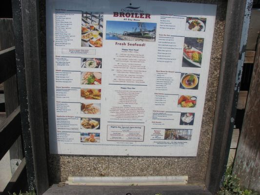 Menu photo 1 Oceanside Broiler Oceanside, CA Menu photo 1 Oceanside Broiler Oceanside, CA