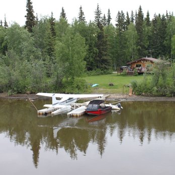 Riverboat Discovery - What do you have in your driveway.  Floatplanes are a common a cars and boats. - Boat Tours Near Me - Fairbanks, Alaska