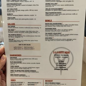 SOB East - Menu as of 8/2/24 - American Near Me - Memphis, Tennessee