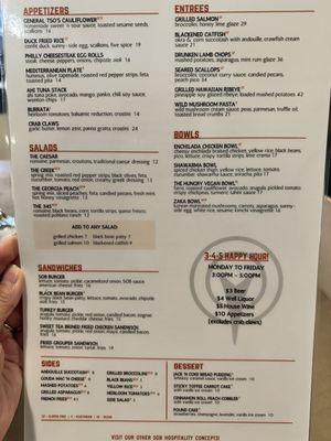 Menu photo 7 SOB East Memphis, TN