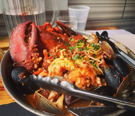 Photo of The Daily Catch - Boston, MA, US. Lobster Fra Diavolo