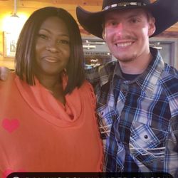 Dallys Down Under Saloon - Me and Cale Moon. He always make you have a great fan experience.